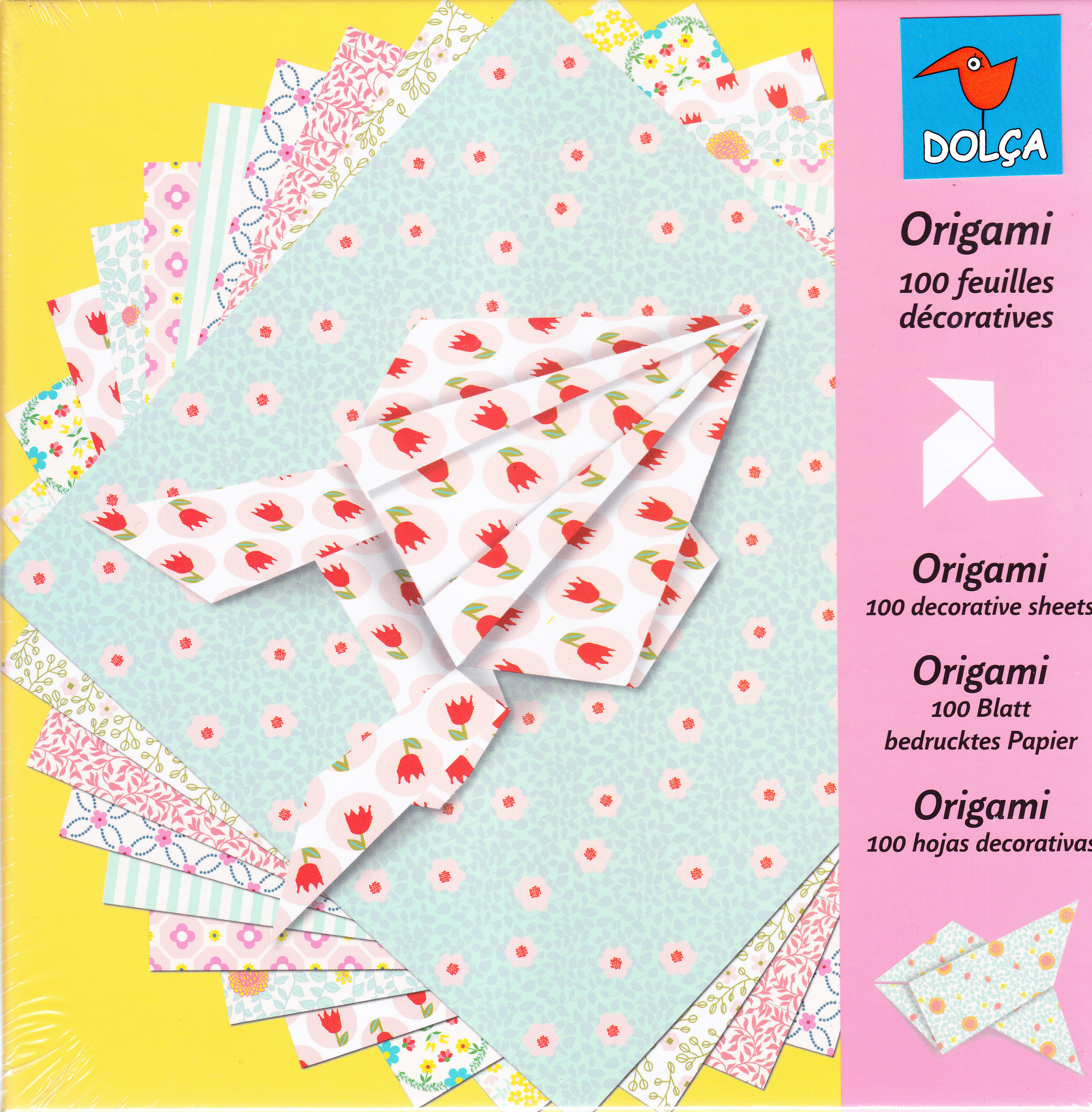 Origami, 100 hojas decorativas