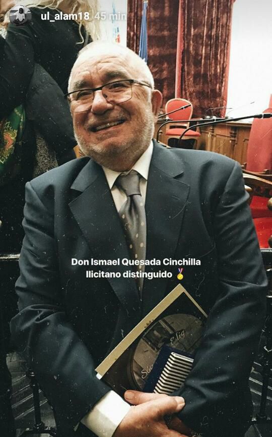 Don Ismael Quesada Ciudadano Distinguido